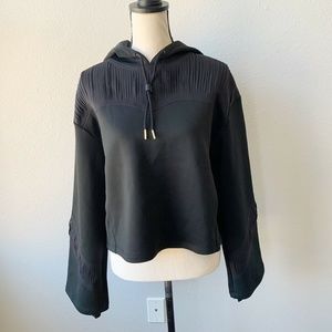 Nike Fringe Training Hoodie Cropped Black BV4518